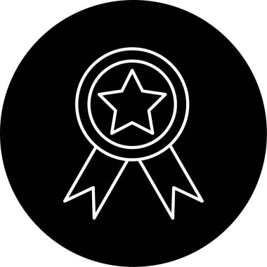 ödül simgesi vektör illüstrasyonu