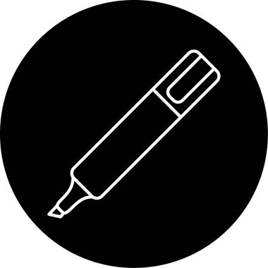 Marker simge vektör çizim