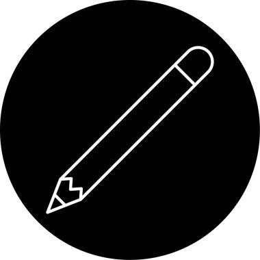 kalem simgesi vektör illüstrasyonu