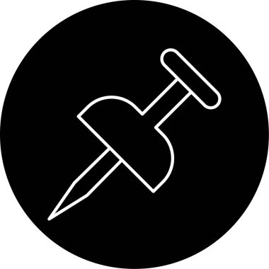 itme simgesi vektör illüstrasyonu