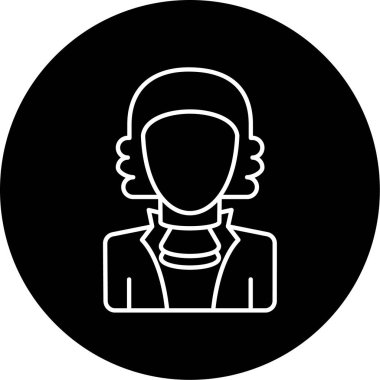 Yargıç simge vektör çizim