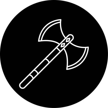 Balta simgesi vektör illüstrasyonu