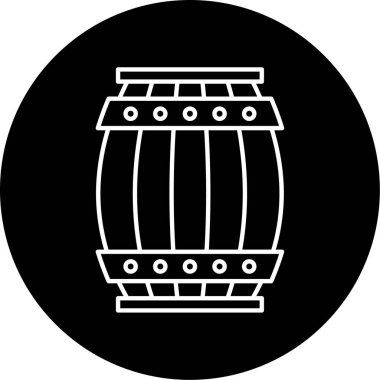 Varil simge vektör çizim