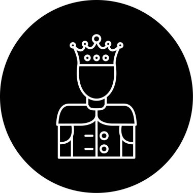 simge vektör çizim Kral