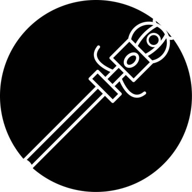 Asa simgesi vektör illüstrasyonu