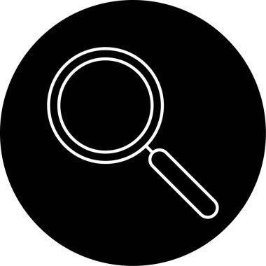 Arama simgesi vektör illüstrasyonu