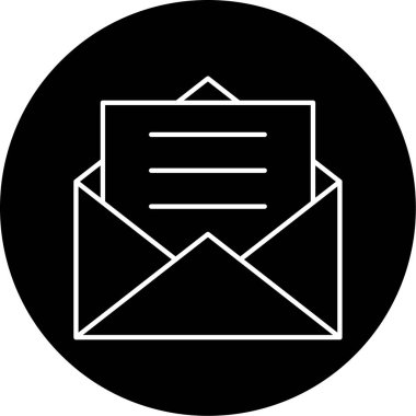 e- posta simgesi vektör illüstrasyonu