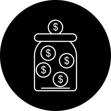 tasarruf simge vektör çizim