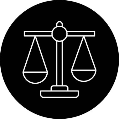 Simge vektör illüstrasyonunu dengele