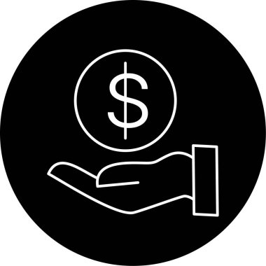 Krean simgesi vektör illüstrasyonu