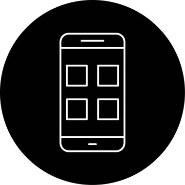 Uygulama simgesi vektör illüstrasyonu