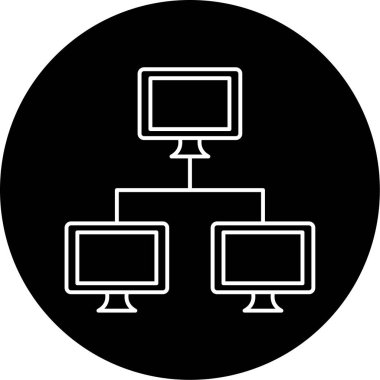 İşbirliği simgesi vektör illüstrasyonu