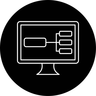 Ux Tasarım simgesi vektör illüstrasyonu