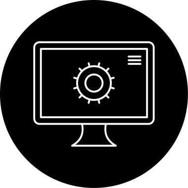 Özellik simgesi vektör illüstrasyonu