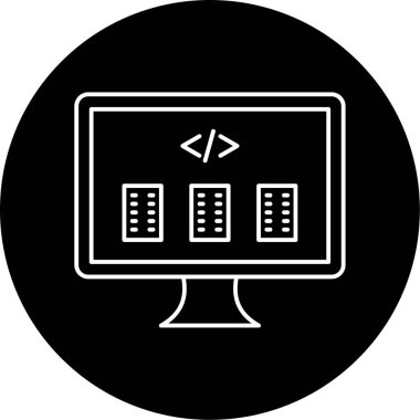 Çerçeve simgesi vektör çizimi