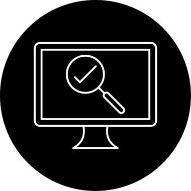 Düzeltme simgesi vektör illüstrasyonu