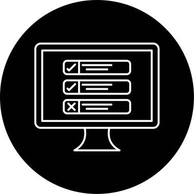 proje simgesi vektör illüstrasyonu