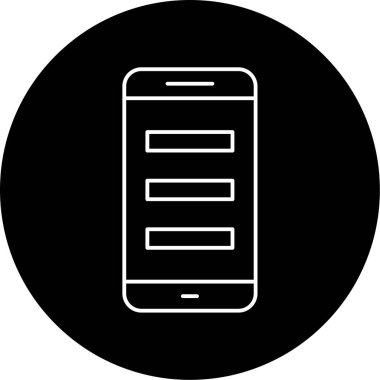 Özel Özellikler ikon vektör illüstrasyonu