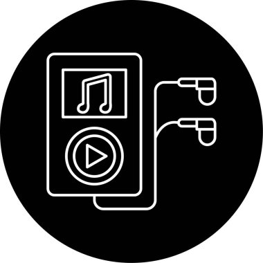 Mp4 simge vektör çizimi