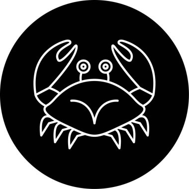 Kabuklu simge vektör illüstrasyonu