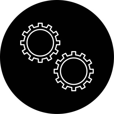 ayar simgesi vektör illüstrasyonu