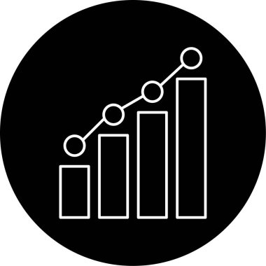 Büyüme simge vektör çizim