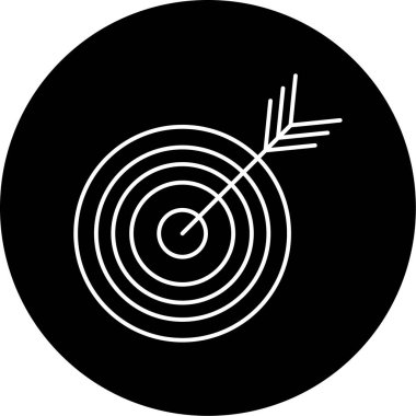 Amaç simge vektör çizim