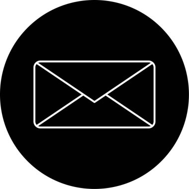 e- posta simgesi vektör illüstrasyonu