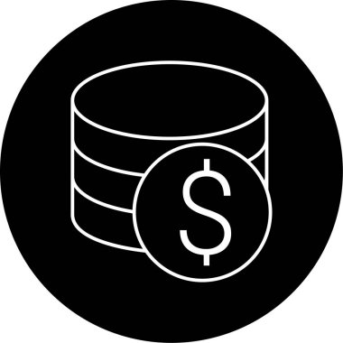 Sikke Simgesi vektör illüstrasyonu