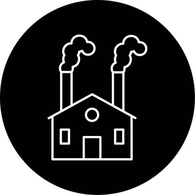 Kirlilik simgesi vektör illüstrasyonu