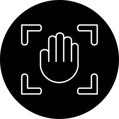 erişim simgesi vektör illüstrasyonu