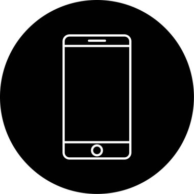 Telefon simgesi vektör illüstrasyonu