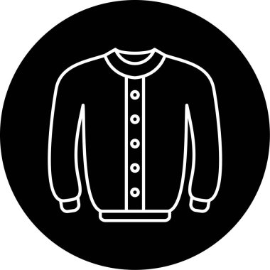 Ceket simge vektör çizim