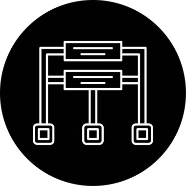 Yapı simgesi vektör illüstrasyonu