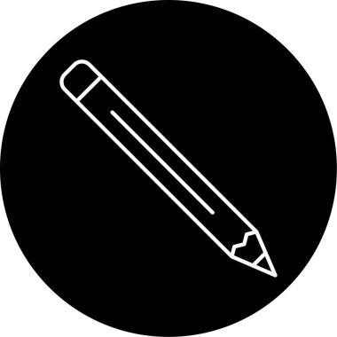 kalem simgesi vektör illüstrasyonu