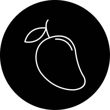 Mango simge vektör çizim