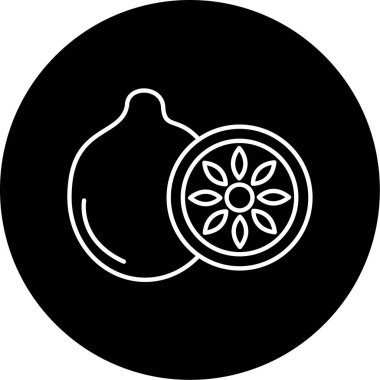 Kivi simge vektör çizim