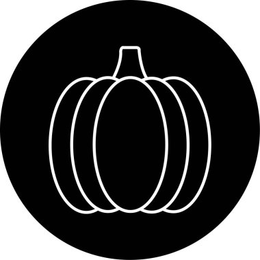 kabak ikonu vektör illüstrasyonu