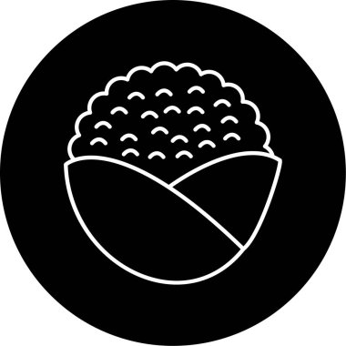 Karnabahar simge vektör çizim