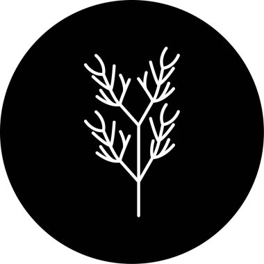 Dill simge vektör illüstrasyonu