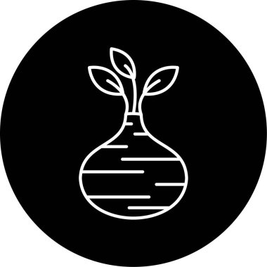 Jicama simgesi vektör illüstrasyonu