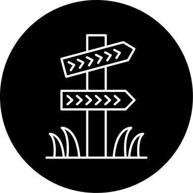 İmza simgesi vektör illüstrasyonu