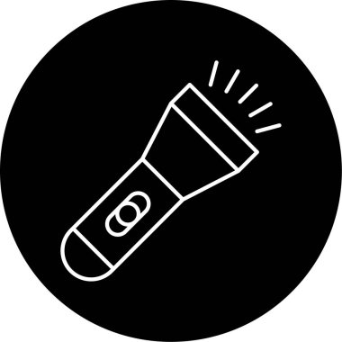 el feneri simge vektör çizim