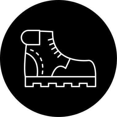 Çizme ikonu vektör illüstrasyonu