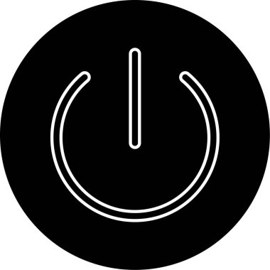 Çıkış simgesi vektör illüstrasyonu