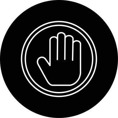 Simge vektör çizim durdurmak