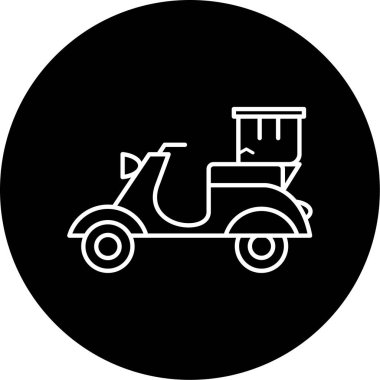 servis simgesi vektör illüstrasyonu