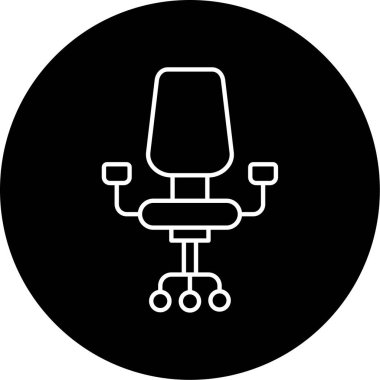 sandalye simgesi çizimi