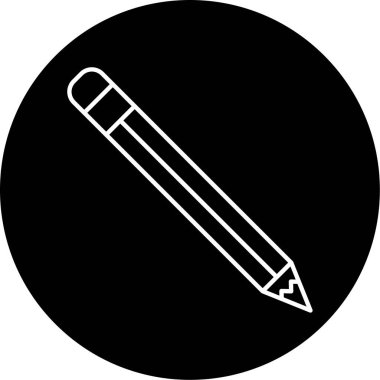 kalem simgesi vektör illüstrasyonu