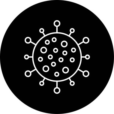 Covid-19 simge vektör çizimi